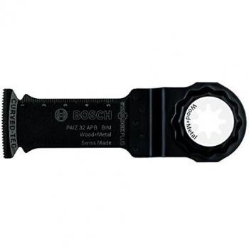 Bosch Professional Starlock - Hoja de sierra de inmersión para madera y metal, BIM PAIZ 32 APB, 60 x 32 mm