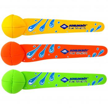 Schildkröt Funsports Bolas de Buceo de Neopreno, 3 Pelotas con Cola, Relleno de Arena, Amarillo/Naranja/Verde, 970210