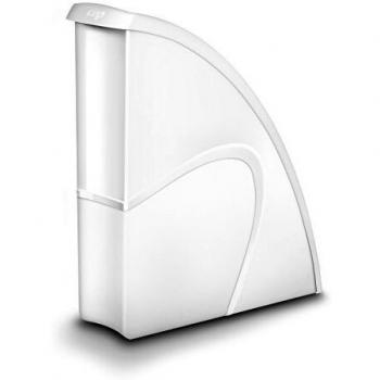 Ceppro Gloss Magazine File - White