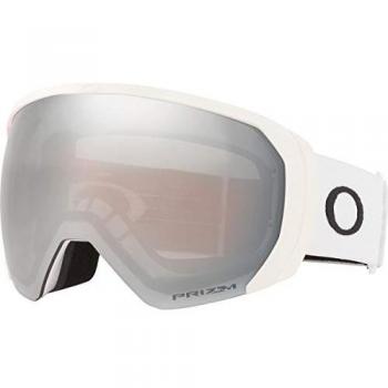 Oakley Flight Path XL Gafas de esquí unisex adulto, Matte White, con lentes Prizm Snow
