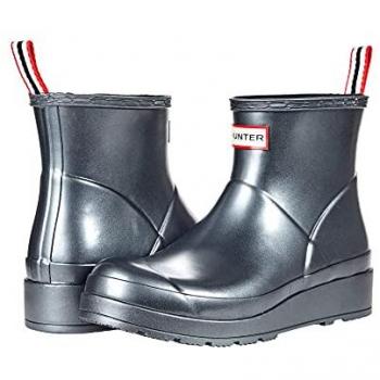 Hunter Original Play Short Nebula Black Women's Wellington Boots