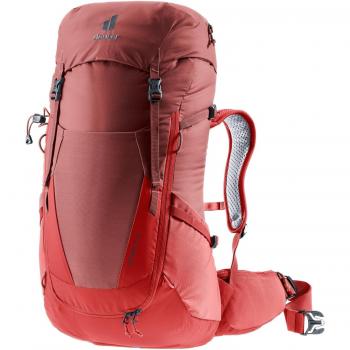 Mochila Deuter Futura 24 SL para Senderismo y Montañismo - Mujer - Color Caspia-Currant