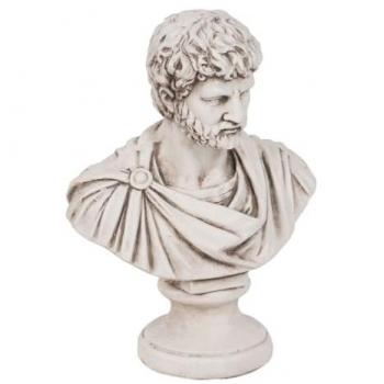 Escultura Decorativa de Arcilla y Fibra 26,5 x 16 x 36,5 cm - Originalidad Garantizada