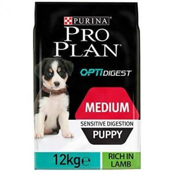 Purina ProPlan Medium Puppy Digest pienso para perro cachorro Cordero 12 Kg