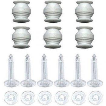 LHI Upgrade White Damping Rubber Balls & Anti-drop Pins kit Transparent for DJI Phantom 3 Pro Professional Standard Advanced Gimbal Anti Vibration