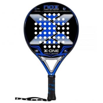 Raqueta de Pádel Nox X-One Blue - Liquidación, Pala Nox X-One Blue Ex, RACCHETTE DA PADEL Nox X One Blue Ex 23