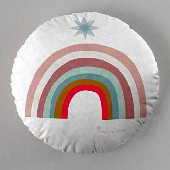 HACIENDO EL INDIO Cojin Hey Circle 8 40 cms diametro