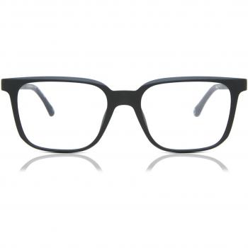 Cuadrado Clip-On Plástico Negro Armazones para Hombre - Gafas Anti-Azules - SmartBuy Collection