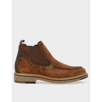 Botín Fluchos Hombre Afelpado Kasper F1821 Marrón
