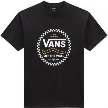 Camiseta Vans Round Off Negro Hombre