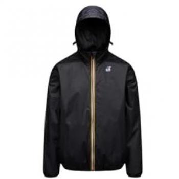 K-Way Le Vrai 3.0 Claude Warm Waterproof Windbreaker Jacket - Black, Size S