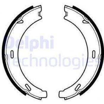 Kit de zapatas de freno DELPHI LS1958 para frenos de tambor