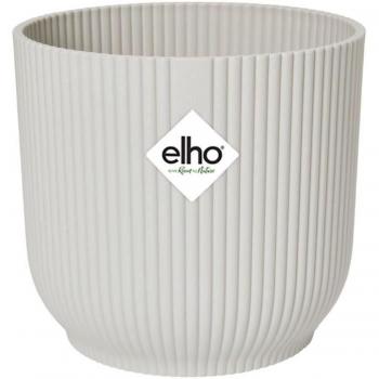 Maceta Elho Redonda Ø 25 cm Blanco Plástico
