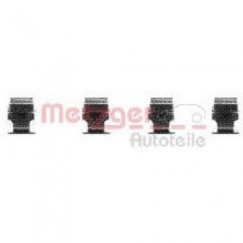 Kit de accesorios para pastillas de freno METZGER 109-1673