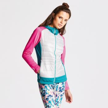 Dare 2b - Chaqueta híbrida para mujer, Rosa