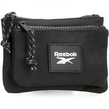 Neceser pequeño Reebok Elsie negro con dos compartimentos y cremallera