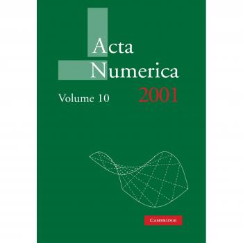 Acta Numérica 2001: Volumen 10 - Edición en papel de Cambridge