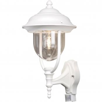 Aplique de Pared Exterior Parma con Sensor de Movimiento Blanco IP44
