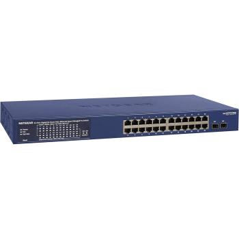 Netgear 24-Port Gigabit PoE+ Managed Switch with 380W Power Supply