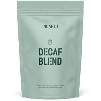 Incapto Café en Grano Natural - Café Descafeinado en Grano 100% Arábica | Mezcla de varias fincas de Brasil | Proceso Swiss Water (Descafeinización Natural al Agua) | Decaf Blend |