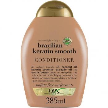 OGX Brazilian Keratin Smooth Smoothing Conditioner 385 ml