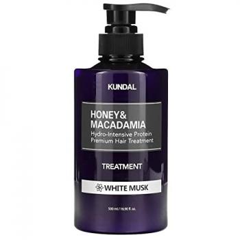 KUNDAL Honey & Macadamia Hair Treatment #White Musk 500ml