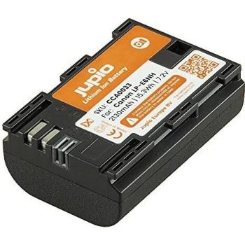 Batería Recargable JUPIO LP-E6NH para Canon (2130 mAh) - Compatible con EOS R5, R6 y R6 II - Garantía 3 años
