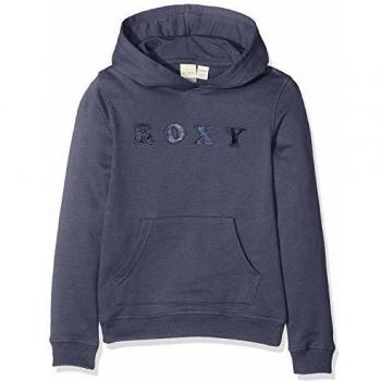 Roxy Calm Vibes A-Sudadera con Capucha para Chicas 8-16, Niñas, Mood Indigo, 10