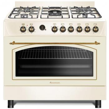 Cocina de gas/eléctrica KWGE-90RC RETRO