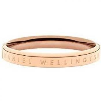 Anillo Clásico Daniel Wellington 64 Oro Rosa Unisex Talla Única Metal