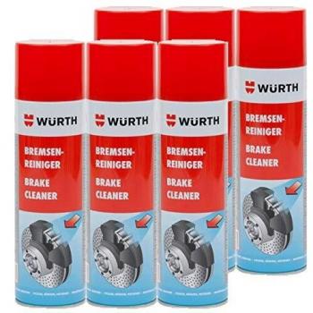 Pack de 2 Limpiador de discos de freno WURTH 500 ml