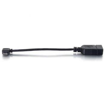 C2G Cable Adaptador de Dispositivo móvil USB Micro-B a Dispositivo USB OTG