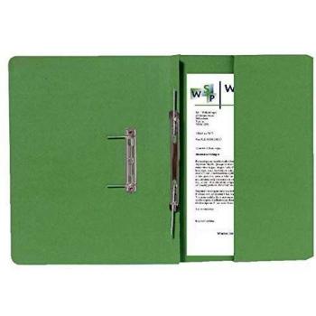 Guildhall Transfer Spring File 315gsm Back Pocket Foolscap Green 211/9062Z [Pack 25]