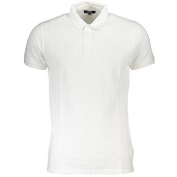 Cavalli Class White Cotton Polo Shirt - XL