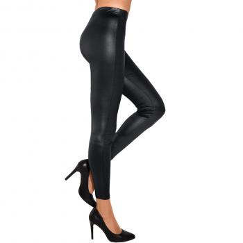 VENCA Legging Cinturilla elástica by Vencastyle,Negro,4XL