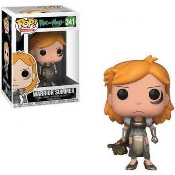 Funko Pop!- Rick & Morty Warrior Summer Figura de Vinilo, Multicolor
