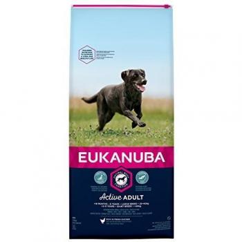 Eukanuba Adult Dog Food For Large Dogs Rich In Fresh Chicken For the Optimal Body Condition of Your Dog, 12 kg