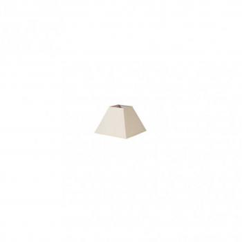 Pantalla Piramide Mezzo Pinza Beige 12dx7dx10h Tejido Popelin