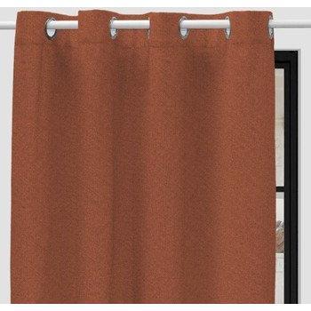 Cortinas ECLIPSE Soleil D'Ocre Naranja 135 x 250 cm Opacas