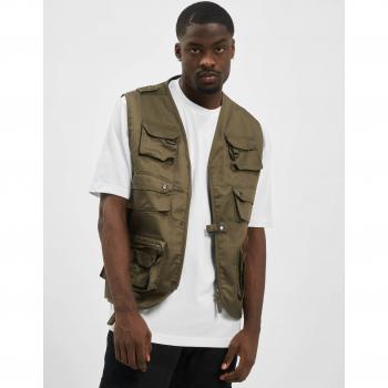 Brandit Olive Hunting Vest for Men - 2XL