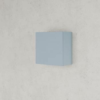 Mueble de Baño Cuadrado Reversible de 30 cm en Azul Claro Mate