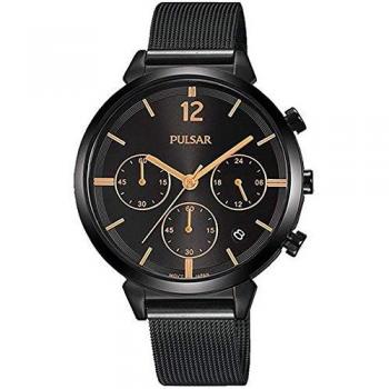Pulsar Reloj Mujer Analógico Cuarzo con Correa de Acero PT3945X1 36 mm