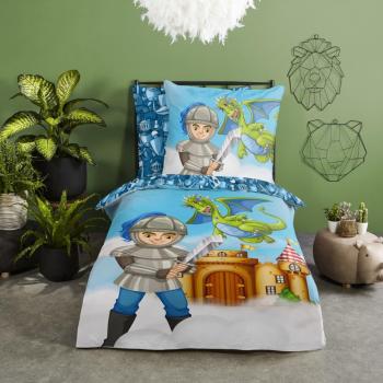 Funda de edredón para niños Good Morning Knight 135x200 cm Multicolor