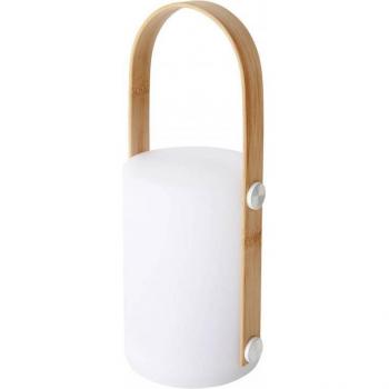 Lámpara de Mesa Bo-Camp Beddington 250 Lúmenes Recargable Blanca/Marrón