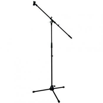 Omnitronic 60005844 - Trípode para micrófono con jirafa, color negro