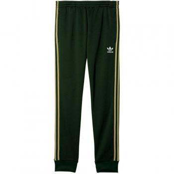adidas SST Cuffed TP - Pantalón para hombre, color verde / beige, talla XL