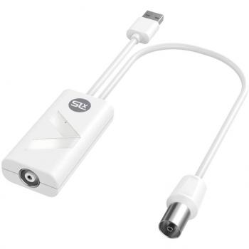 Amplificador Antena TV SLx, Amplificador de señal de TV con Filtro 4G Integrado