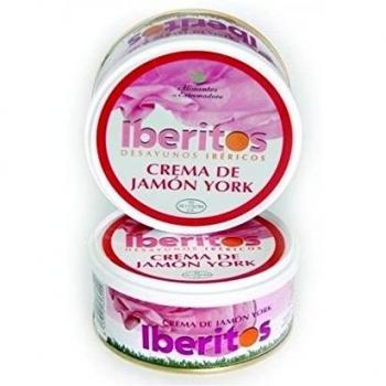 IBERITOS crema de jamón york tarrina 250 gr