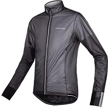 Endura FS260-Pro Adrenaline Race Cape II Jacket Waterproof Man, Black - XXL, Nero