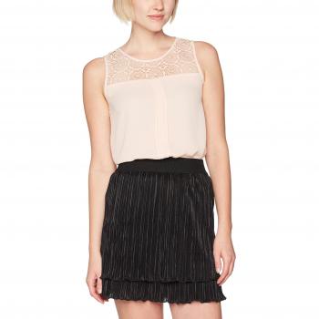 Only Onlvenice S/L Lace Top Noos Wvn, Camiseta sin Mangas para Mujer